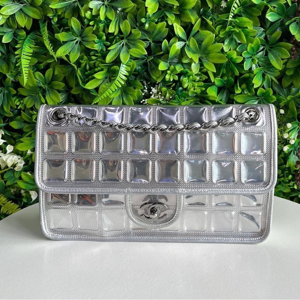 100% authentic CHANEL ice cube bag